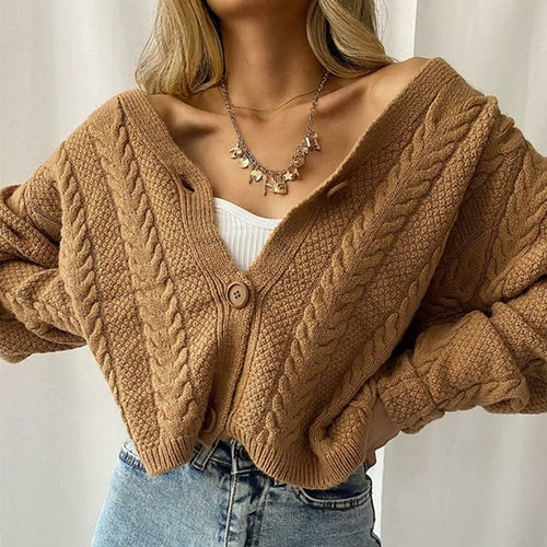 Vintage Sweater Women's Cardigan