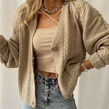 Vintage Sweater Women's Cardigan