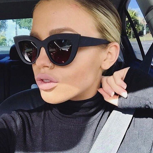 Cat Eye Fashion Sunglasses - UV400 Eyewear Shades