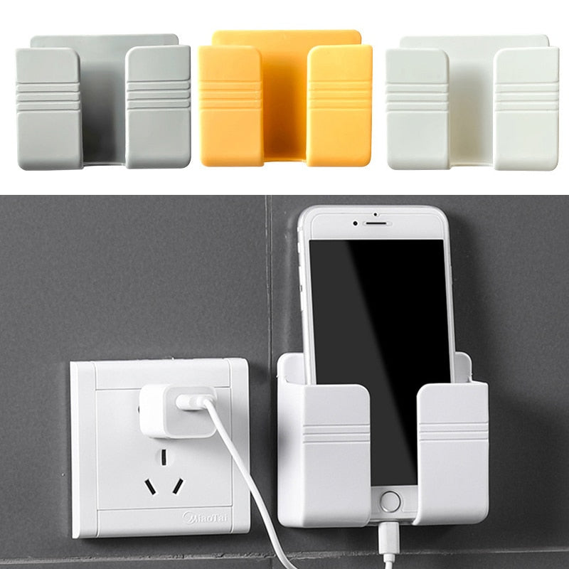 Wall Mounted Storage Box  - For a variety of uses Mobile Phone Charger, Remote control holder, etc.